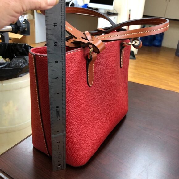 Dooney & Bourke Red Tote - Picture 11 of 13